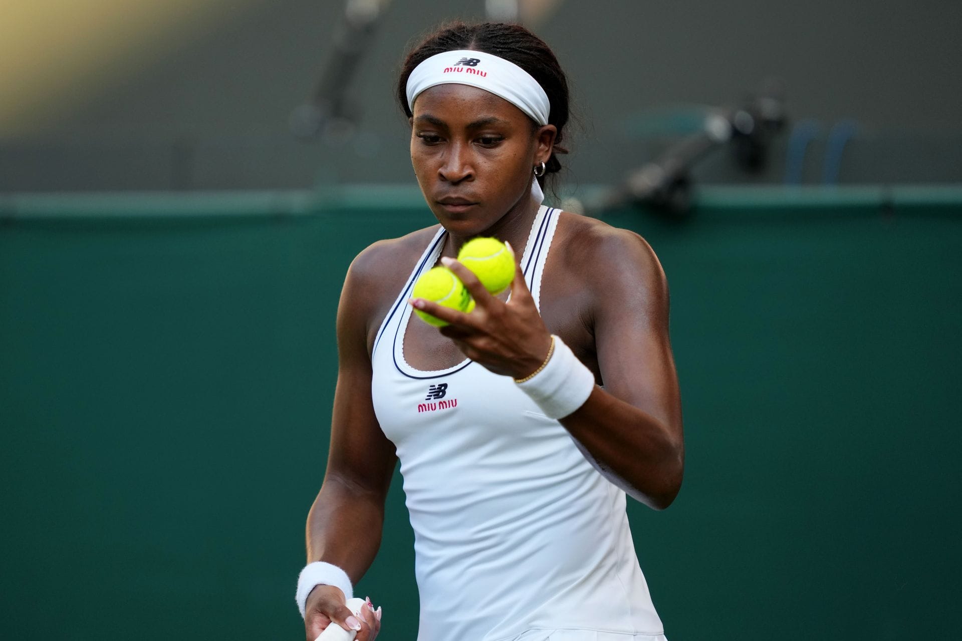 Coco Gauff no campeonato - Wimbledon. (Fonte: Getty)