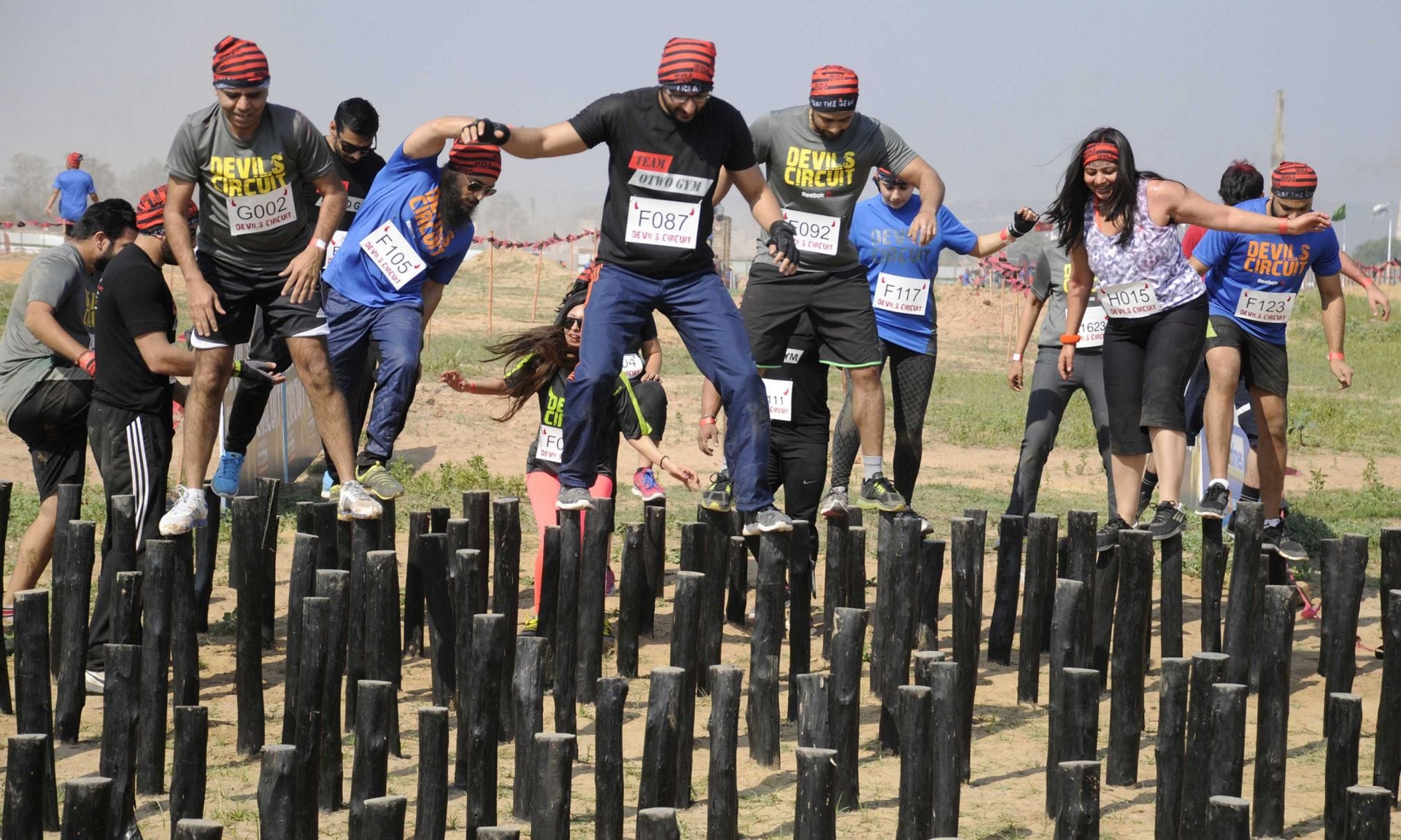 3 prominent obstacle course athletes from India 