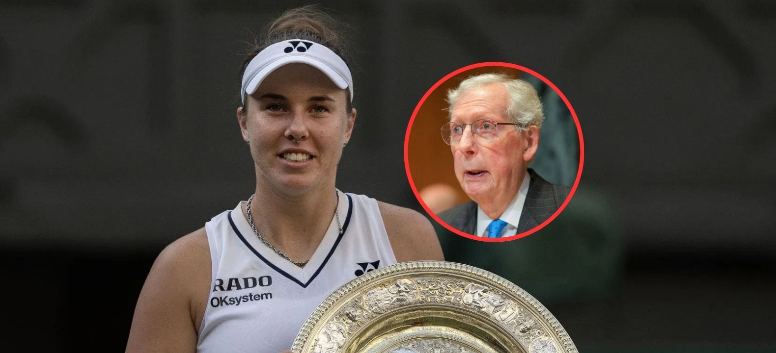 US Senator Mitch McConnell's much-disputed health update photo has surprising link to Wimbledon champ Linda Noskova