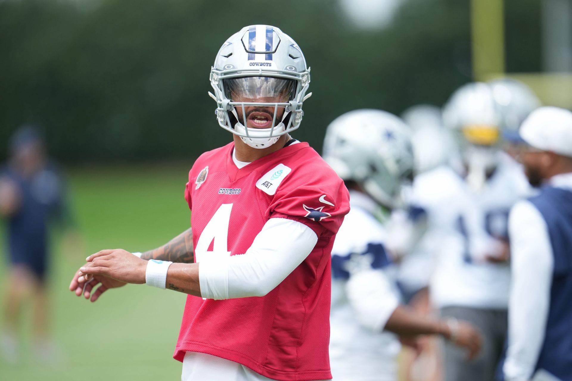 "Cowboys have already been eliminated from the playoffs": NFL fans mock Dak Prescott over first look in "ugly" Dallas uniforms for 2026 season