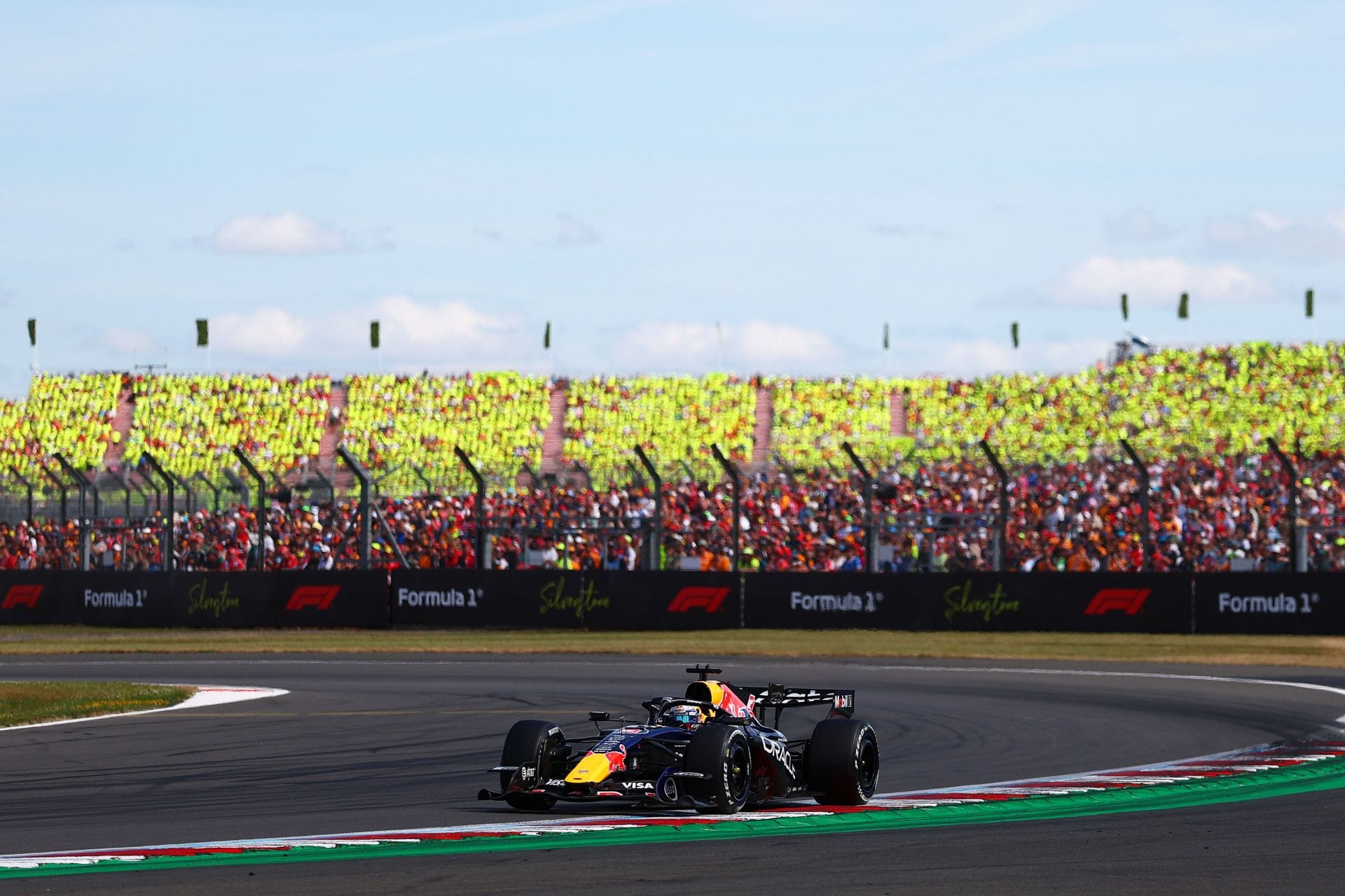 Max Verstappen no Grande Prêmio da Inglaterra - Fonte: Getty