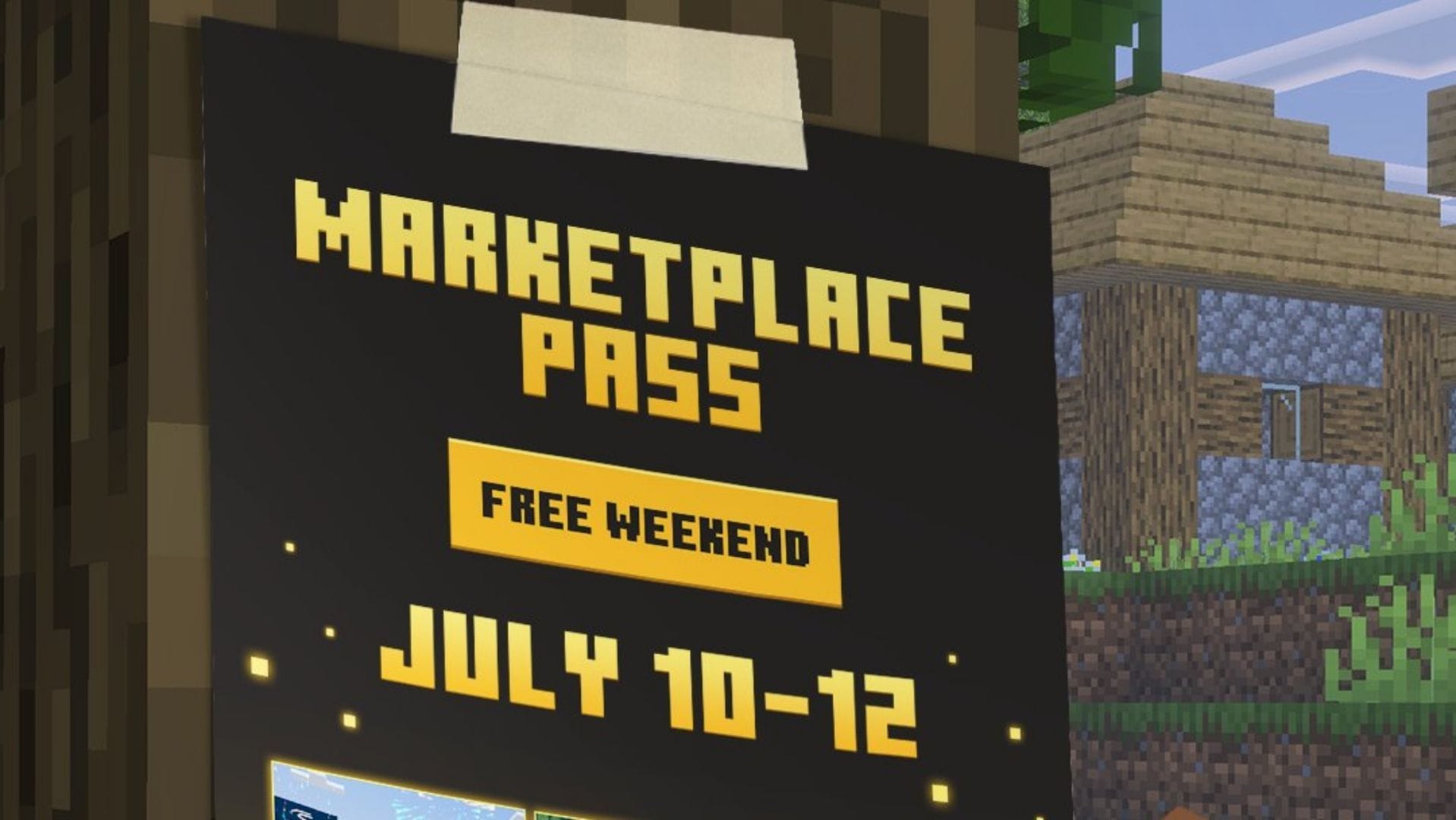 Minecraft Marketplace goes free for 48 hours: Everything you should know about free weekend