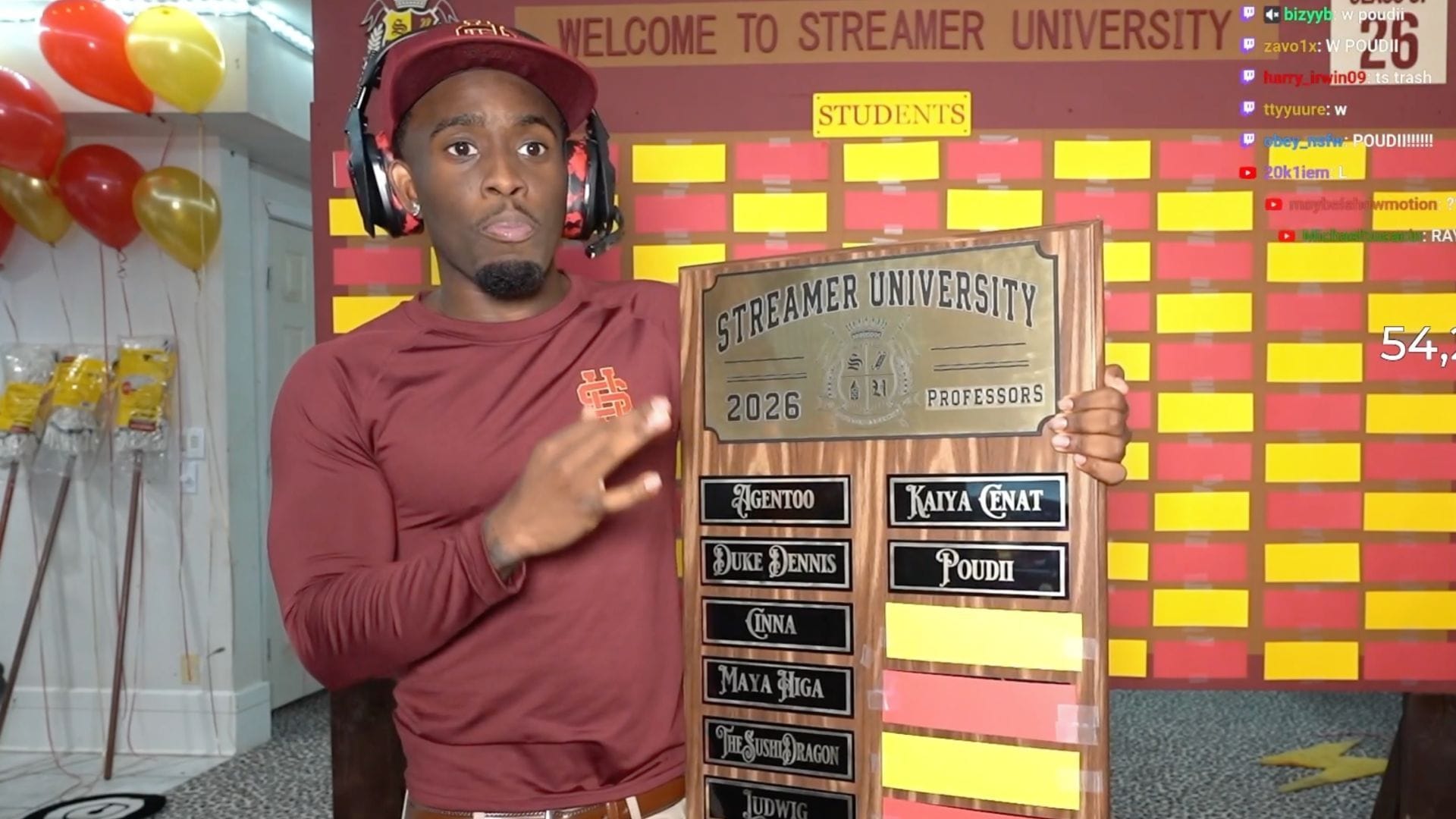 Streamer University 2026: List of professors and students revealed