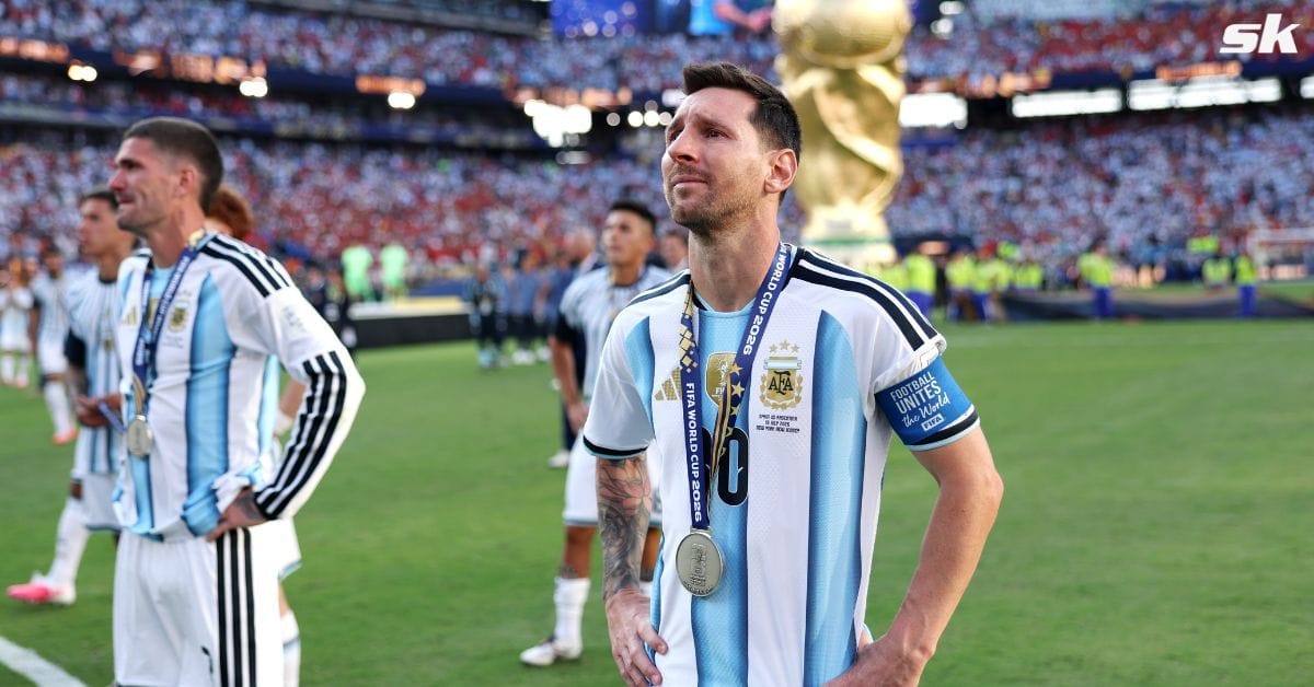 Lionel Messi left in tears as Argentina lose 2026 FIFA World Cup final against Spain