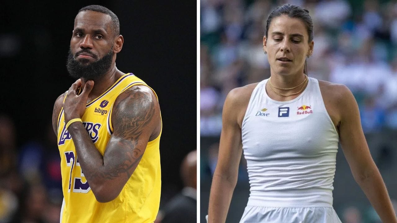 "Embarrassing” - Tennis Fans angry as LeBron James report interrupts Emma Navarro’s Wimbledon moment