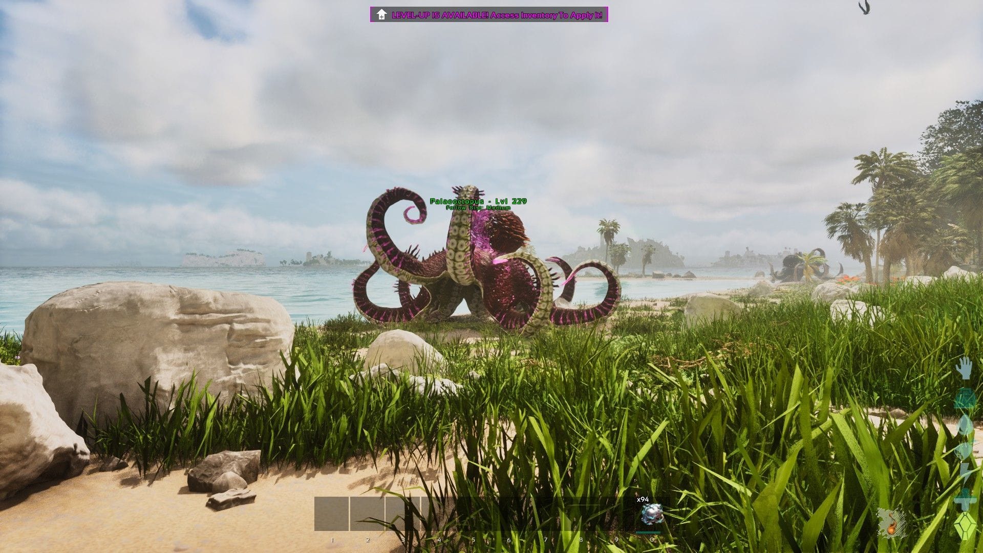 Paleoctopus domesticado (imagem via Studio Wildcard) 
