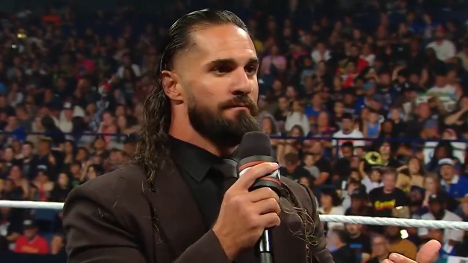 Seth Rollins references major AEW star on WWE RAW; refuses to take his name