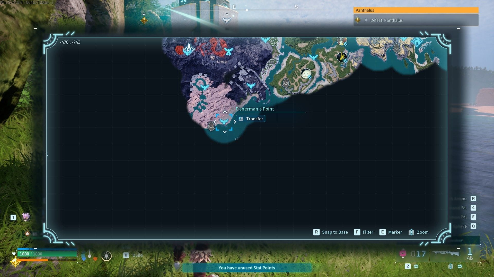 Fisherman's Point location in Palworld (Image via Pocketpair)