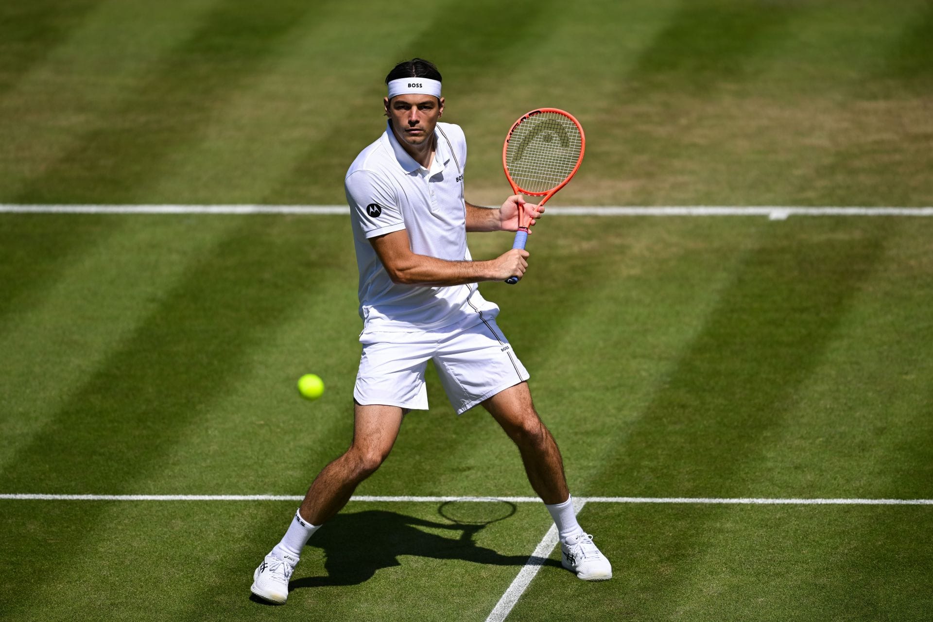 Taylor Fritz em Wimbledon 2026. (Fonte: Getty)