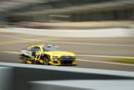 Carson Hocevar (77) on Sunday, July 26, 2026, during the Brickyard 400. - Source: Imagn