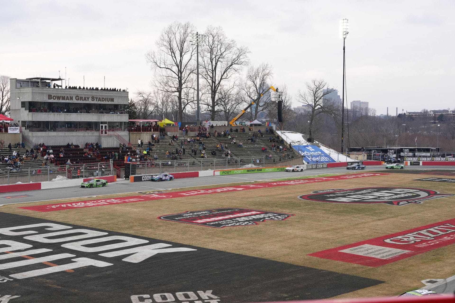 Kyle Busch Invitational to broadcast live on FloSports and the NASCAR Channel from Bowman Gray Stadium. - Source: Imagn