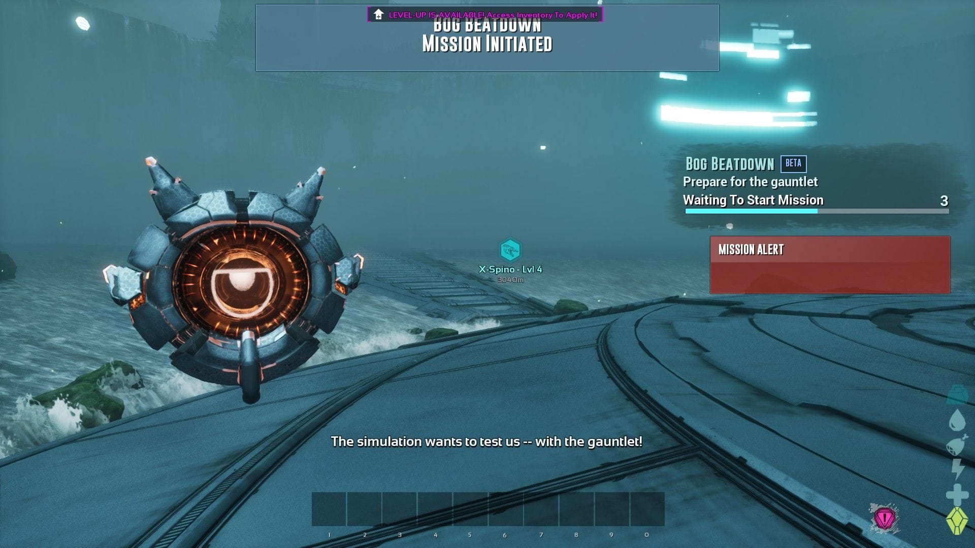 Ponto de partida do Bog Beatdown (imagem via Studio Wildcard)