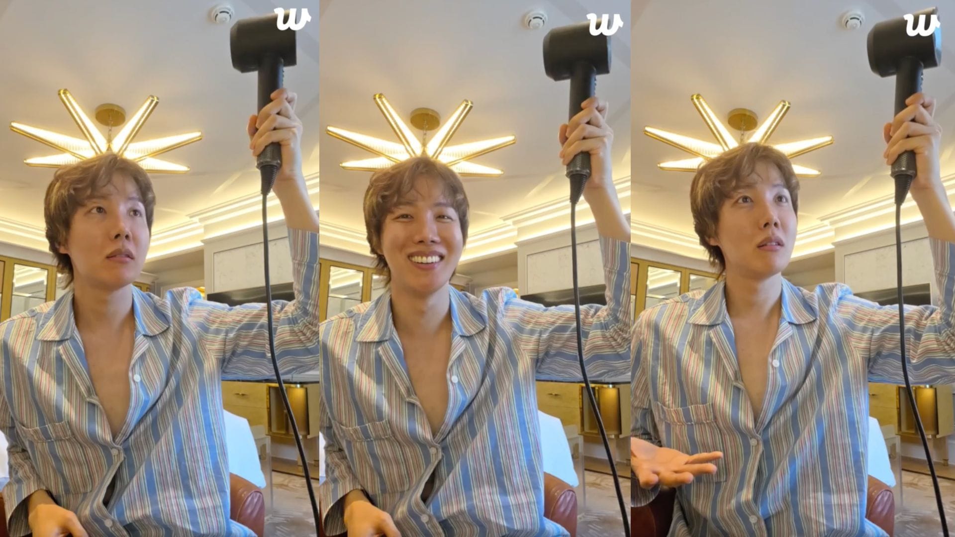 “The statue of hobity”: Online meme fest errupts as BTS J-Hope poses as Statue of Liberty during Live