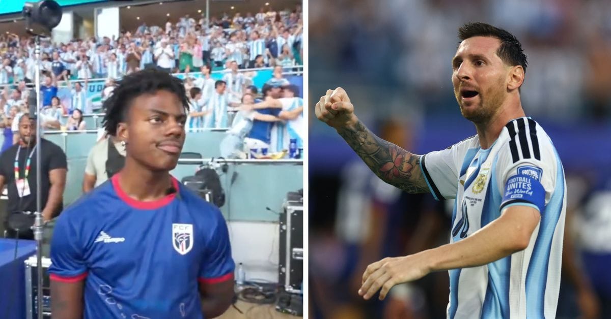 WATCH: IShowSpeed dejected after watching Lionel Messi open the scoring for Argentina in FIFA World Cup round of 32 clash vs Cabo Verde