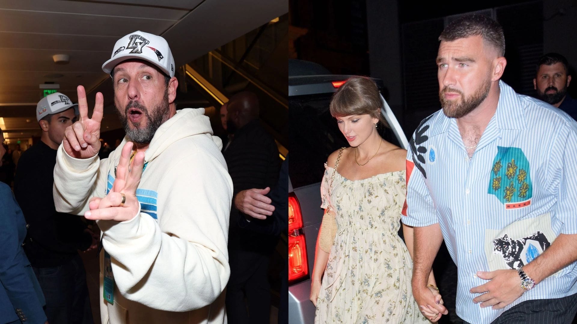 "Will be brokering the divorce too?," "Truly want to vomit": NFL fans react as Adam Sandler officiates Taylor Swift & Travis Kelce's wedding