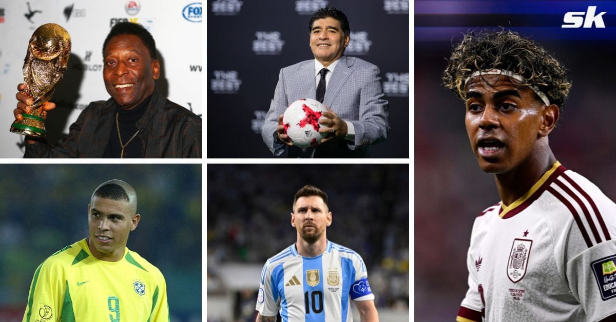 Lamine Yamal reaches his first FIFA World Cup final; how old were Pele, Maradona, Messi and Ronaldo Nazario when they did the same?