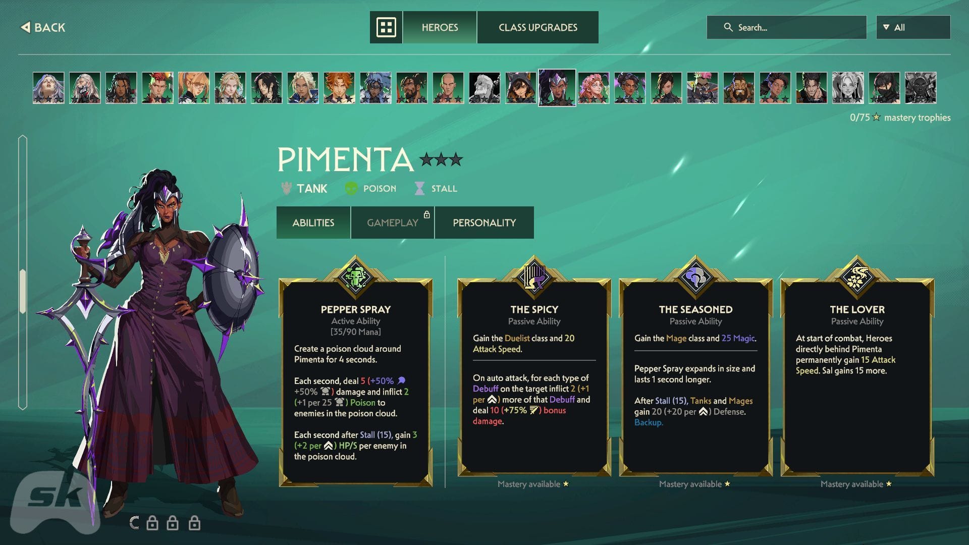Guildrun Pimenta build image via Leyline and Sportskeeda