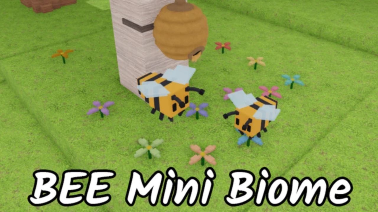 The Bee Biome explained (Image via Roblox)