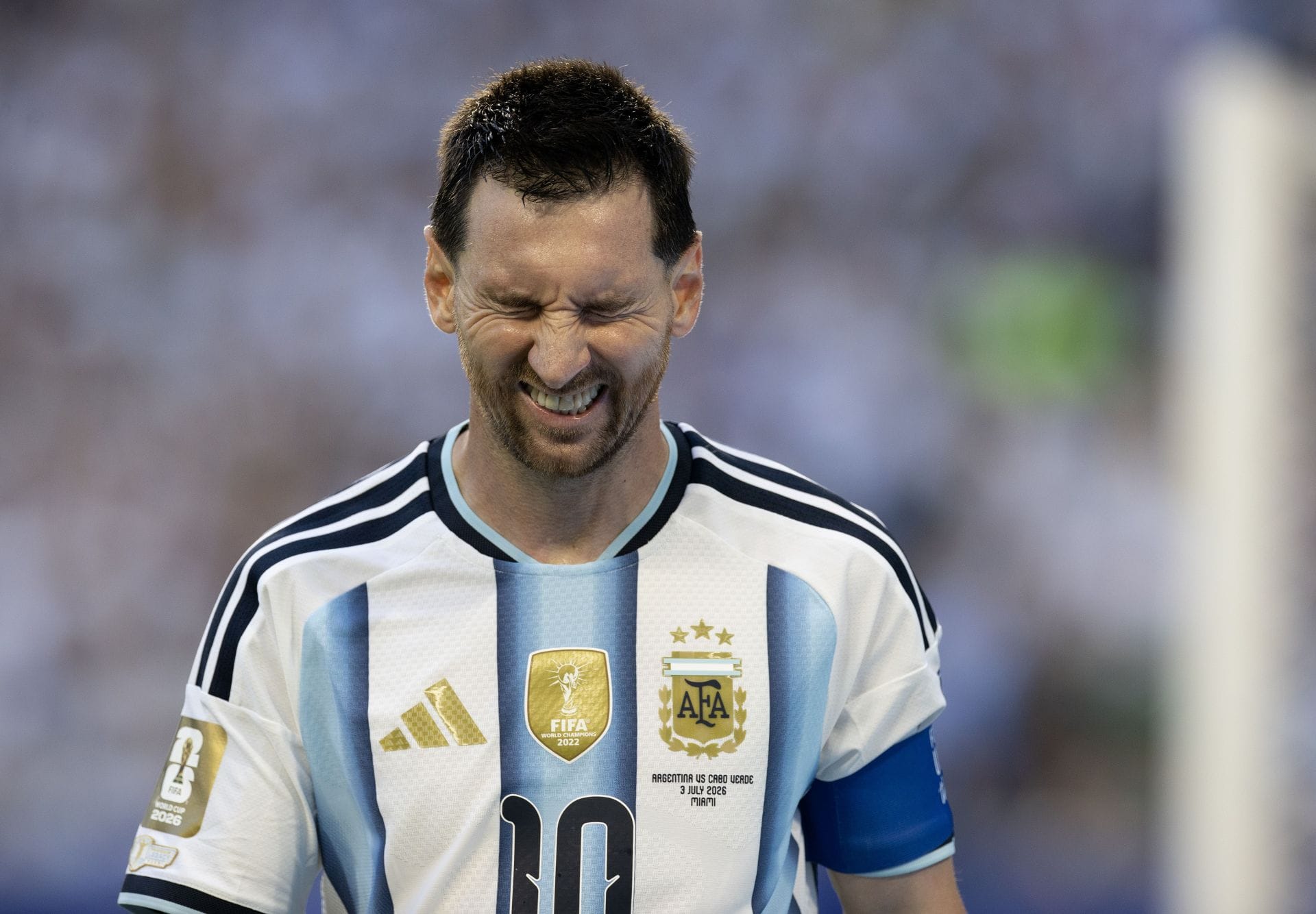 "Much strength to all of them" - Lionel Messi sends message to victims of Venezuela earthquakes after FIFA World Cup Ro32 clash