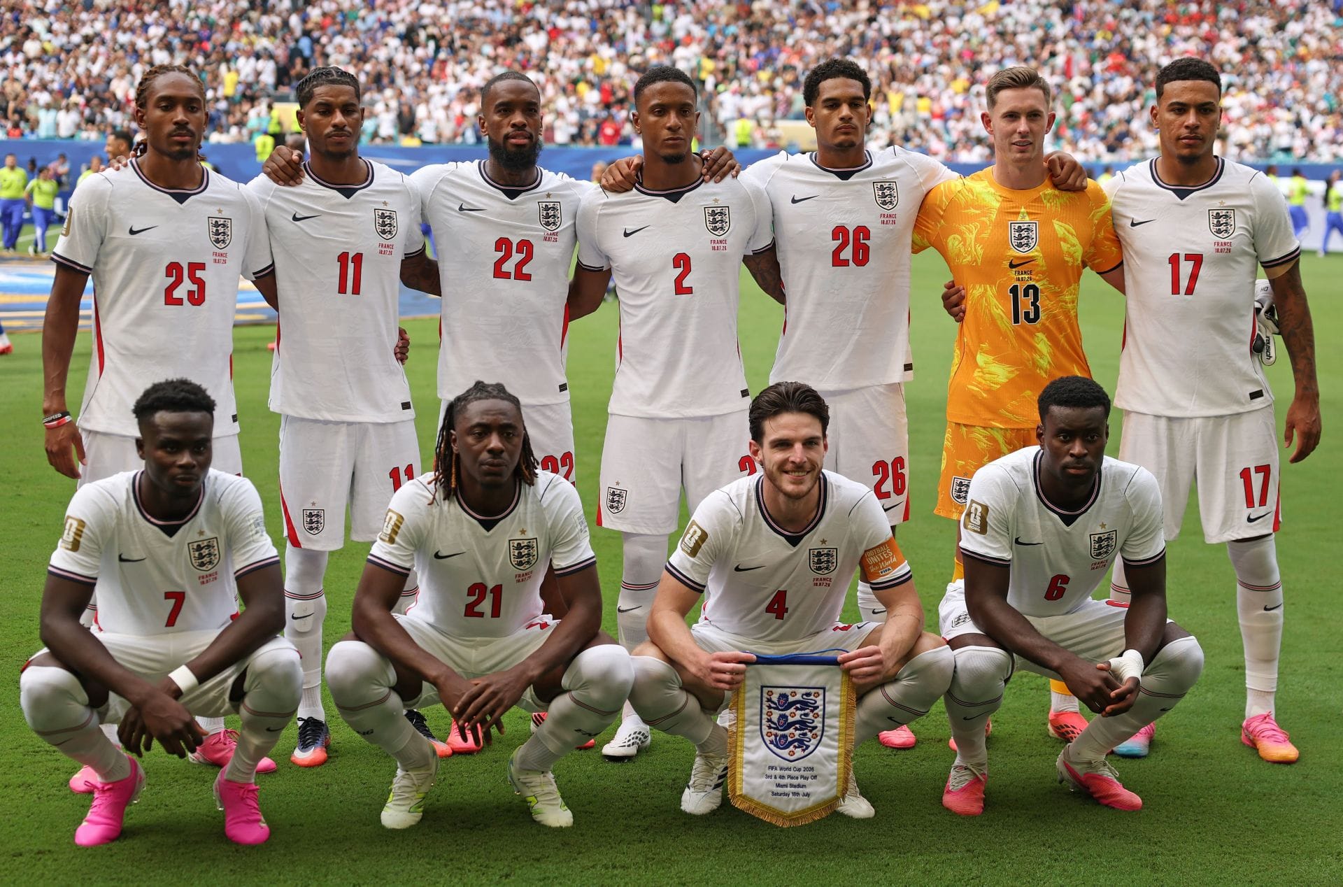 France 4-6 England: Three Lions Player Ratings as Bukayo Saka nets hat-trick | 2026 FIFA World Cup