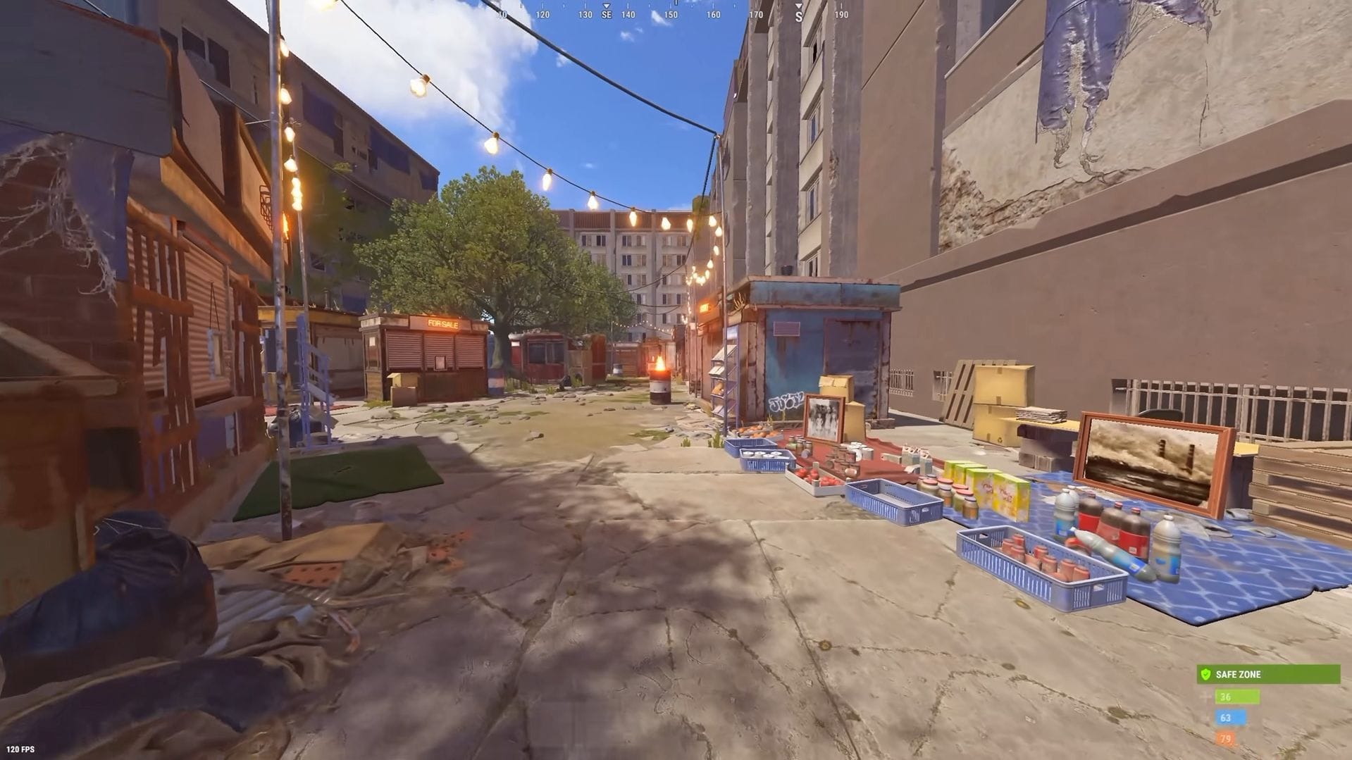 Aluguel de lojas em Rust (imagem via Facepunch Studios) 