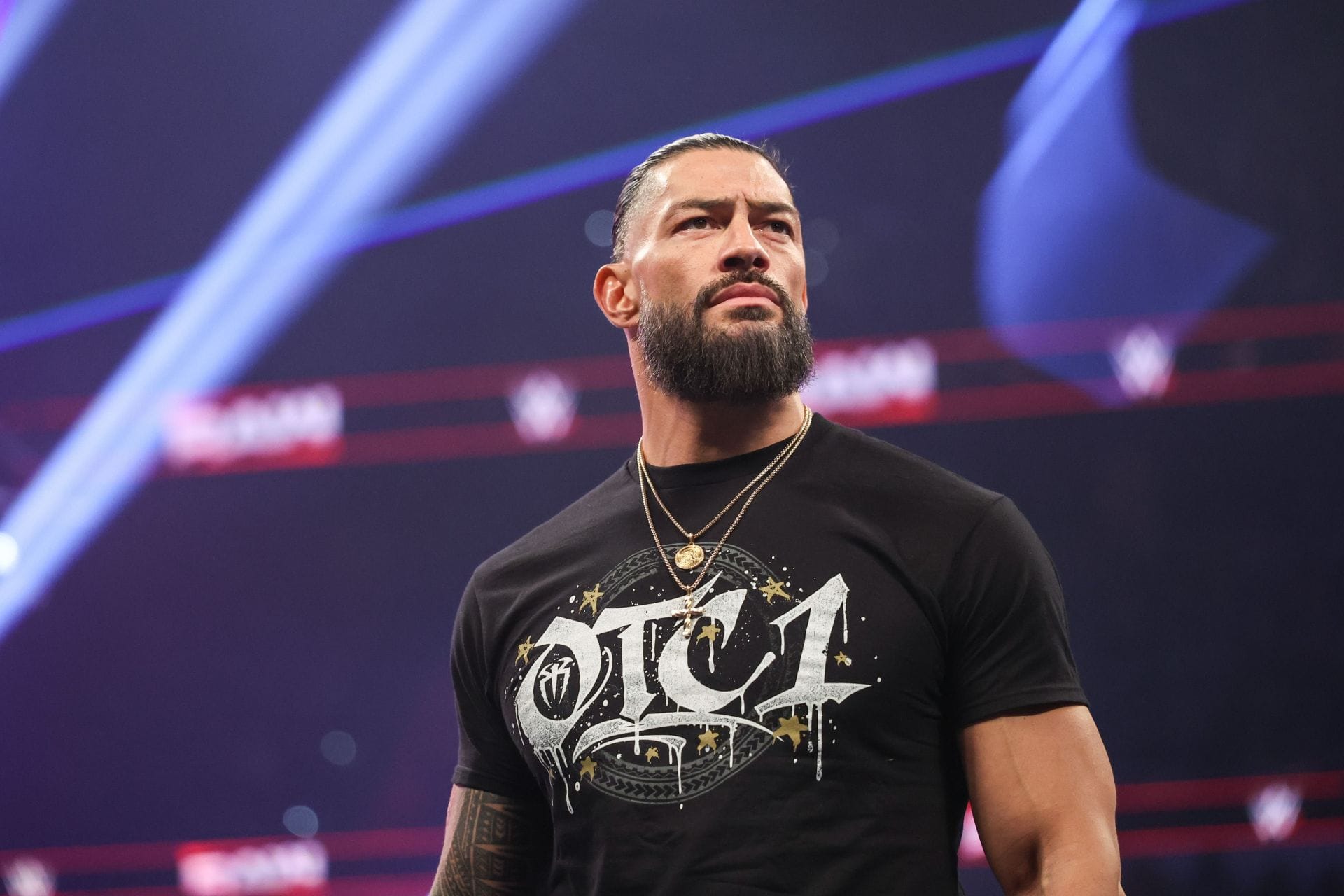 Roman Reigns & Other WWE Elites Attend “White Party”