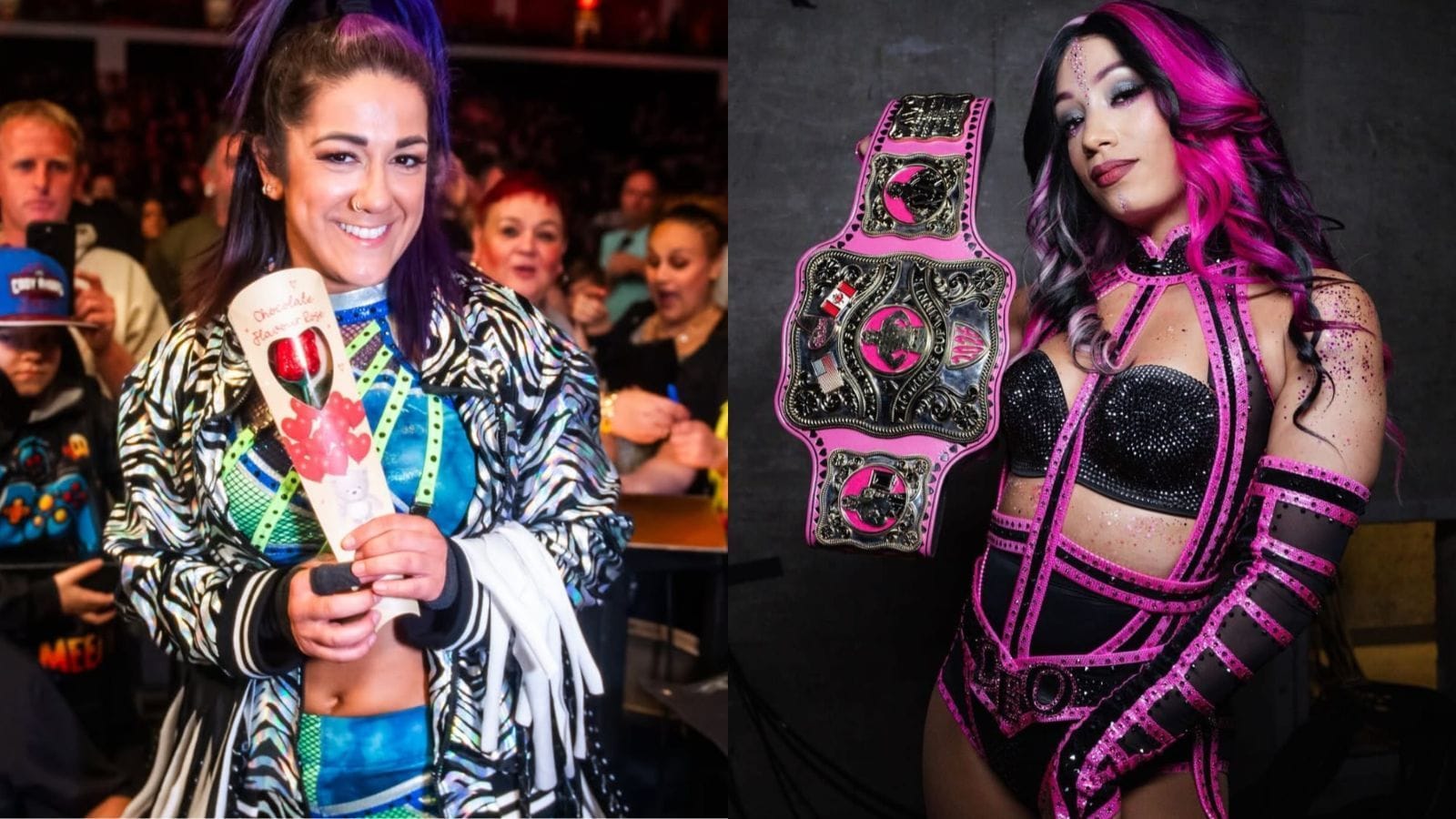 “AEW is calling, “Please be real” - Fans go berserk after Bayley seemingly teases a match against Mercedes Mone