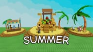 Banner promocional oficial da atualização de verão (imagem via Roblox)