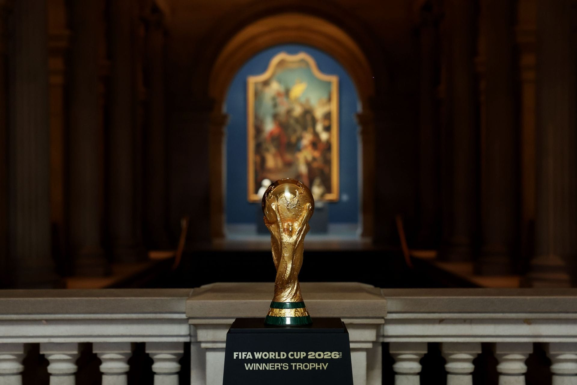 FIFA World Cup Trophy in New York City Ahead of FIFA World Cup 2026 Final - Source: Getty
