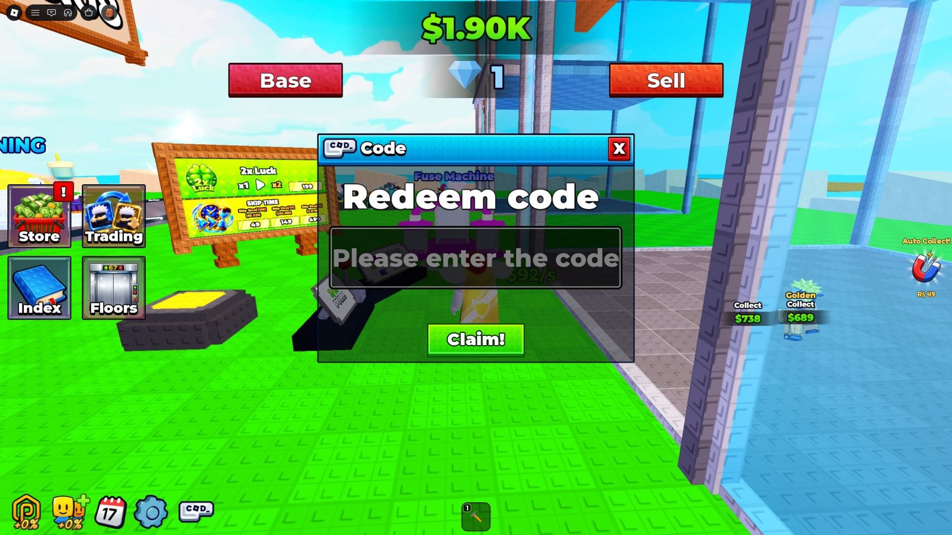 Active codes for Become an Anime Billionaire (Image via Roblox)