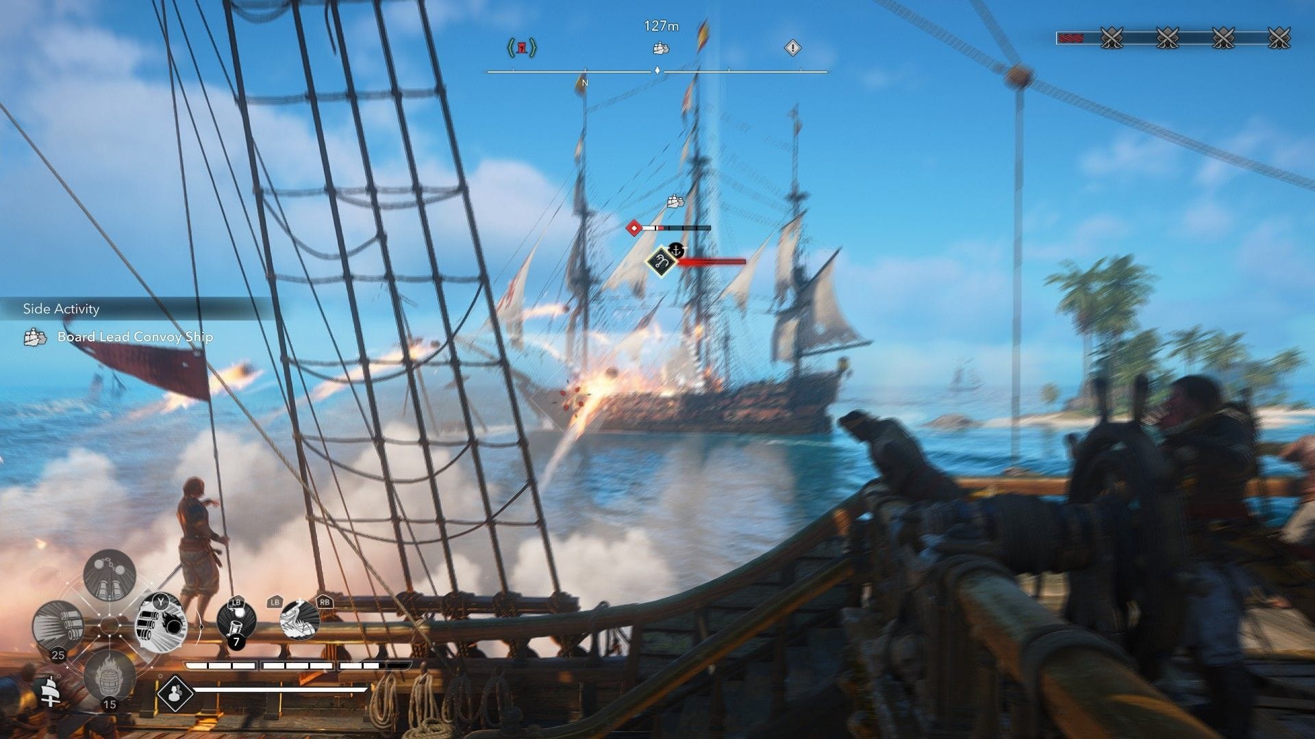 Flaming Rounds deal more damage, but at reduced range (Image via Ubisoft)