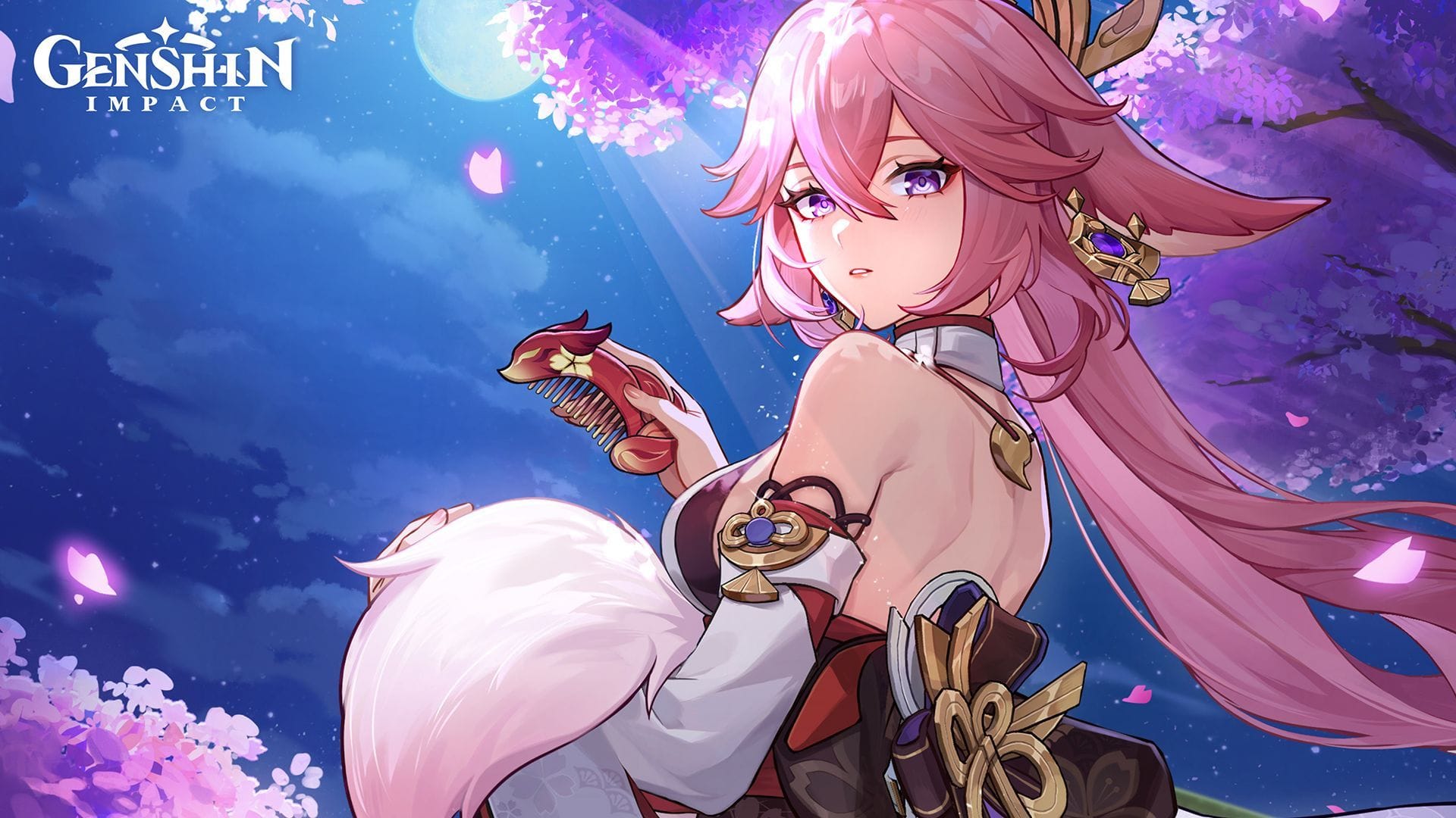 Yae Miko é uma excelente atração para o meta atual (Imagem via Sportskeeda Gaming/HoYoverse)