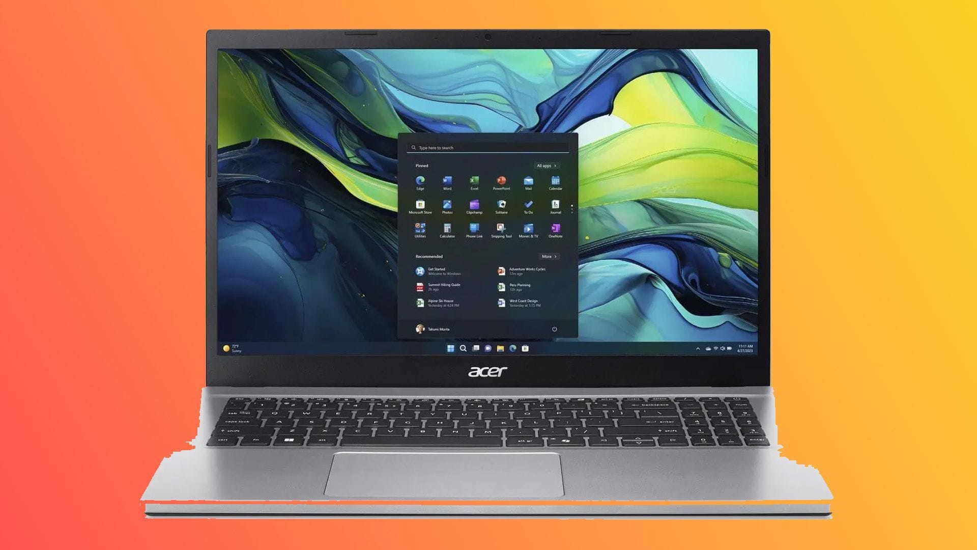 Acer Aspire Go 15 (Image via Acer)