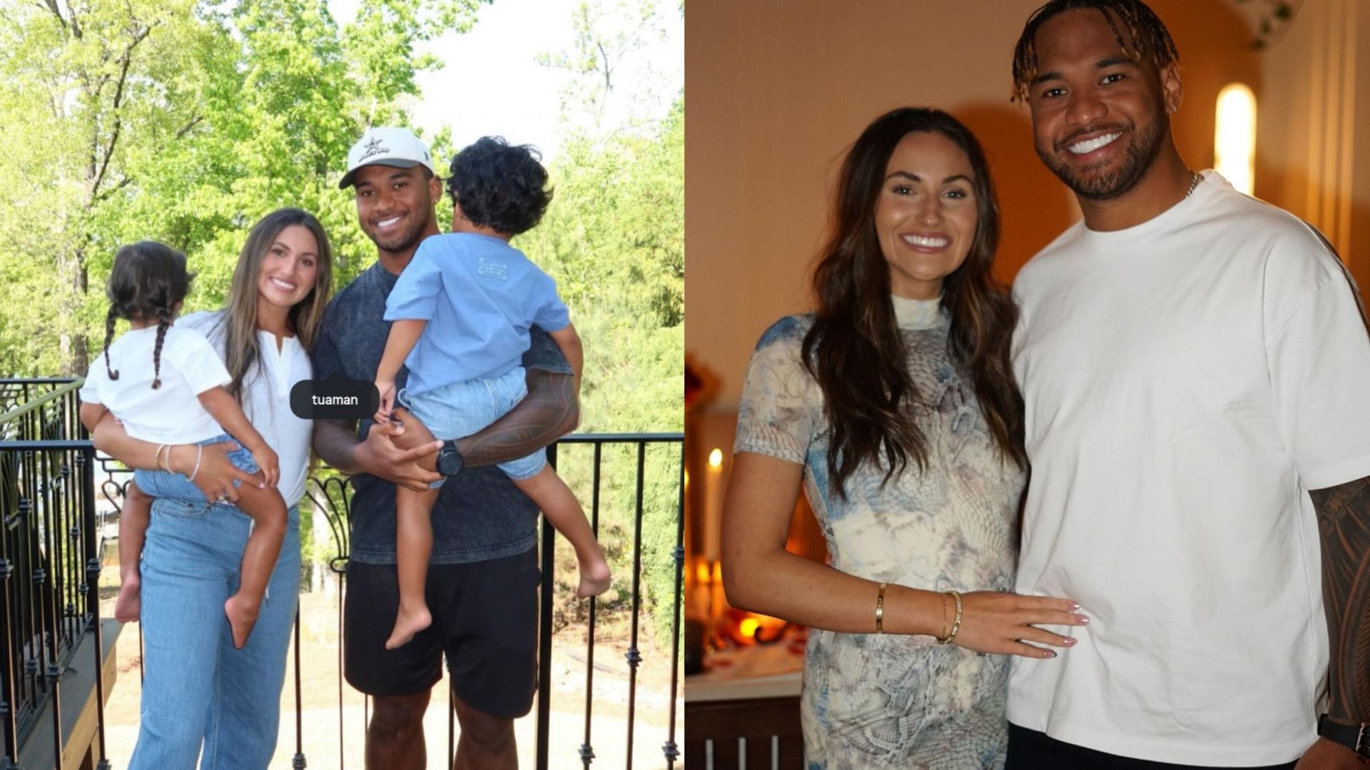 Tua Tagovailoa’s wife Annah curates “comfort basket” to send Falcons QB to training camp with his “favorite things”