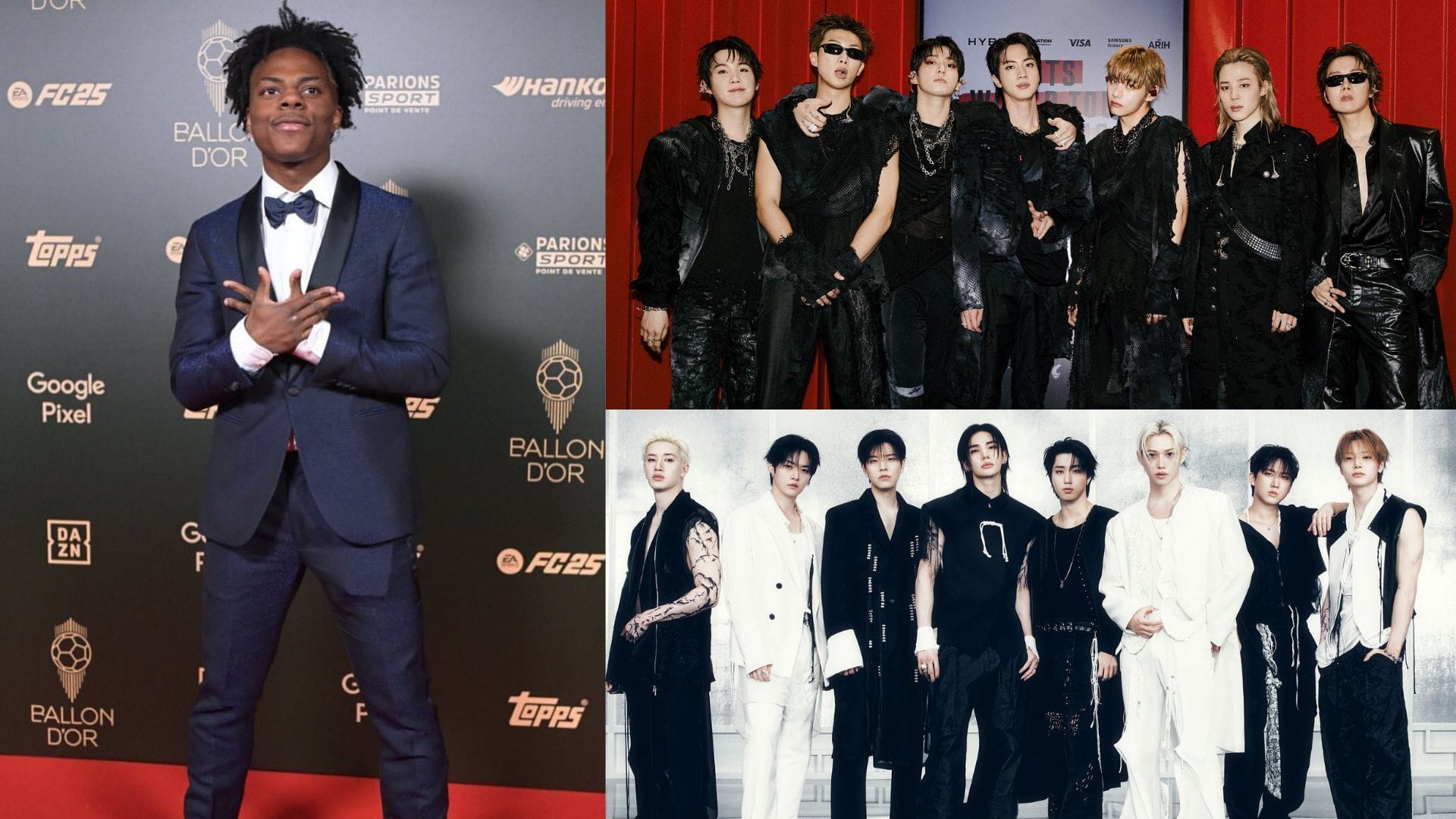 "Still focused on being toxic"- Fans clash after IShowSpeed states BTS is his favorite K-pop group as his brother praises Stray Kids in live stream