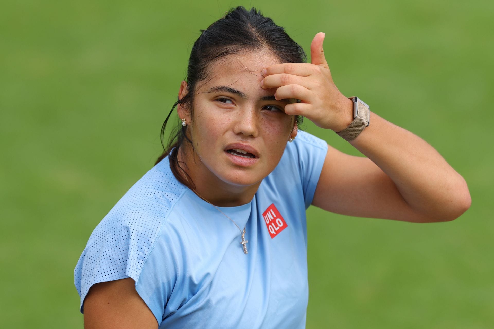 Emma Raducanu still using crutches several days after Wimbledon withdrawal in worrying injury update