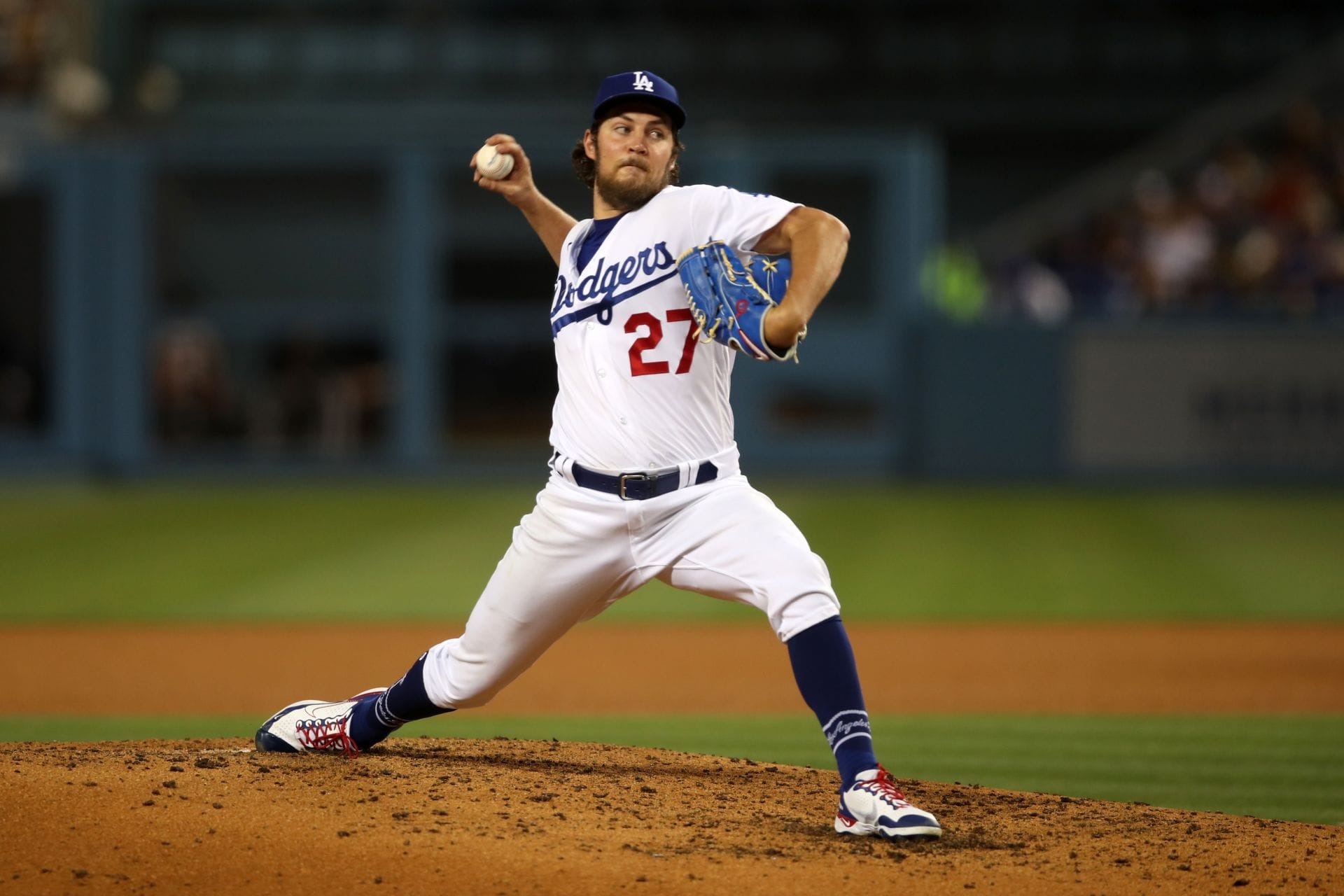 WATCH: Trevor Bauer's agent Rachel Luba backflips in cream bikini, successfully teaches the ex-Dodgers star