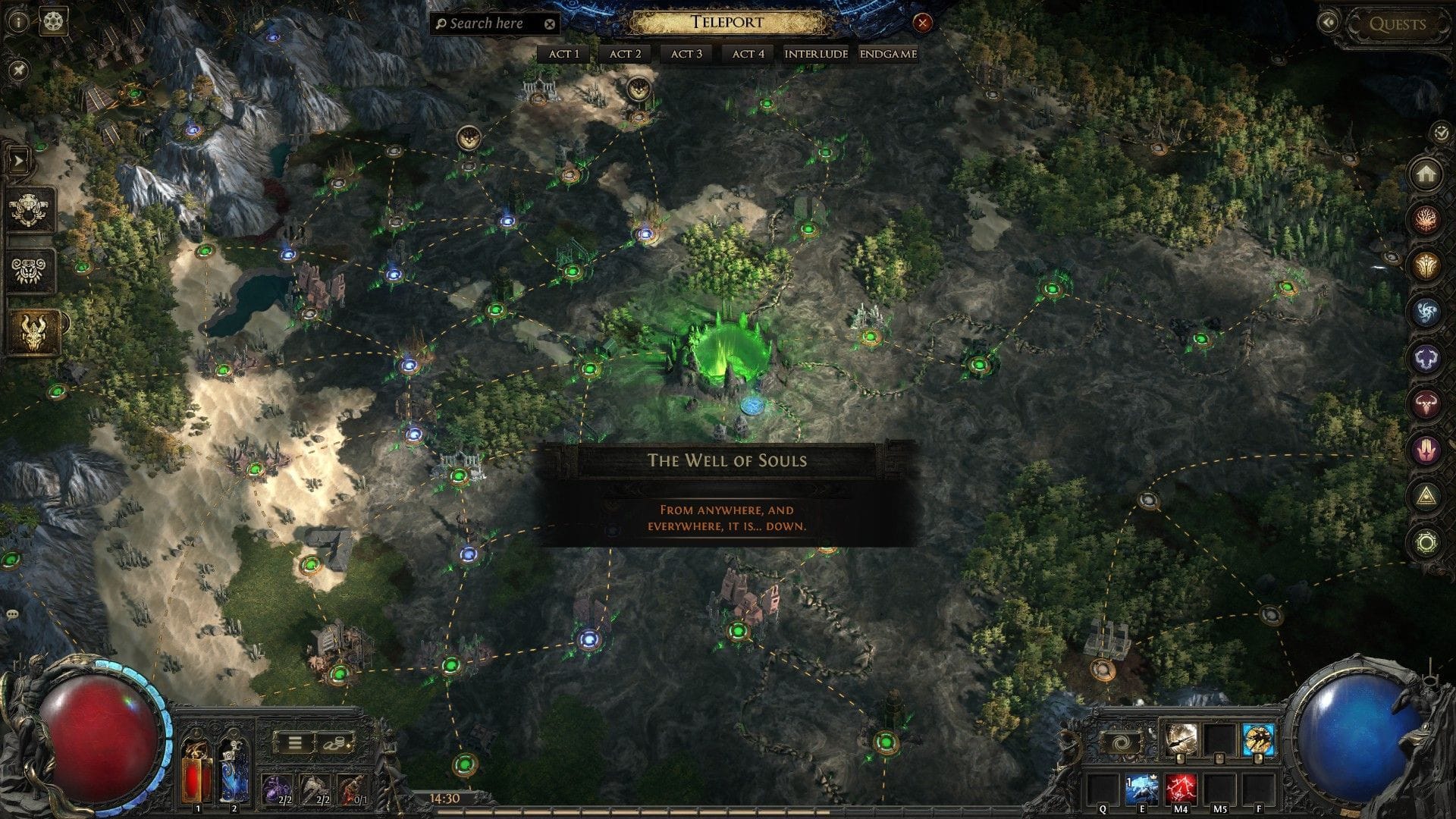 A Liga de Barcos em PoE pode estar relacionada ao Abyss? (Imagem via GGG)