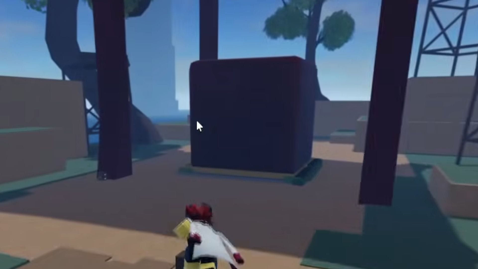 O Poneglyph no Sea 2 (Imagem via Roblox || YouTuber/@builderboytvofficial)