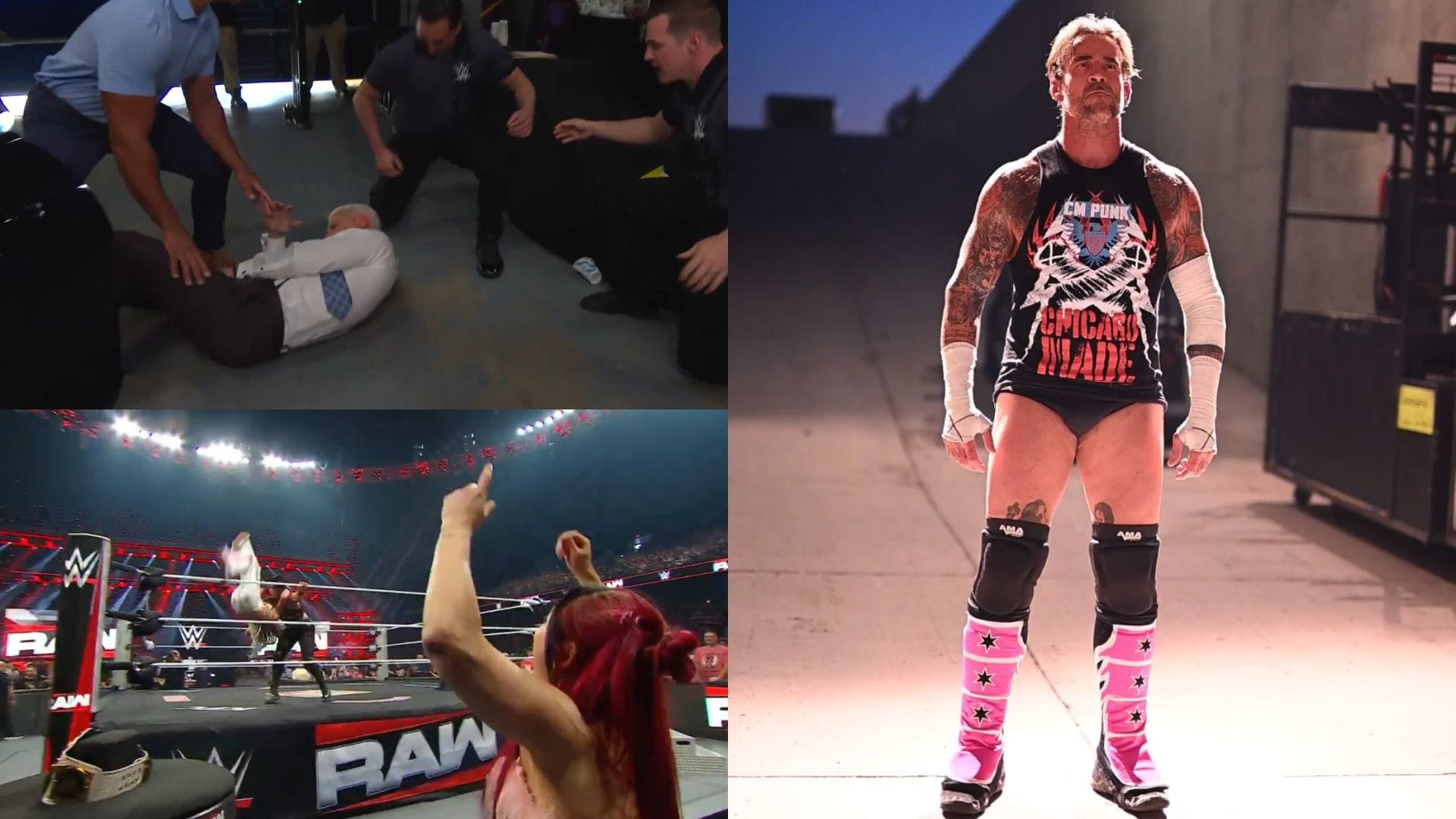WWE Monday Night RAW Results (July 6, 2026): CM Punk returns!! Cody Rhodes injured!! Multiple titles change hands!!