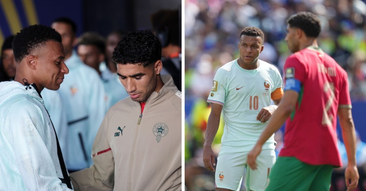 Kylian Mbappe makes feelings clear when asked if it was ‘difficult’ to see Achraf Hakimi as opponent during FIFA World Cup QF face-off