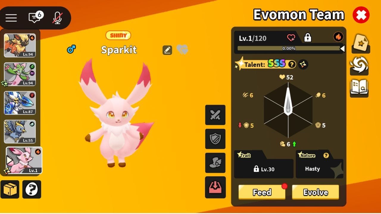 Shiny Sparkit (Image via Roblox)