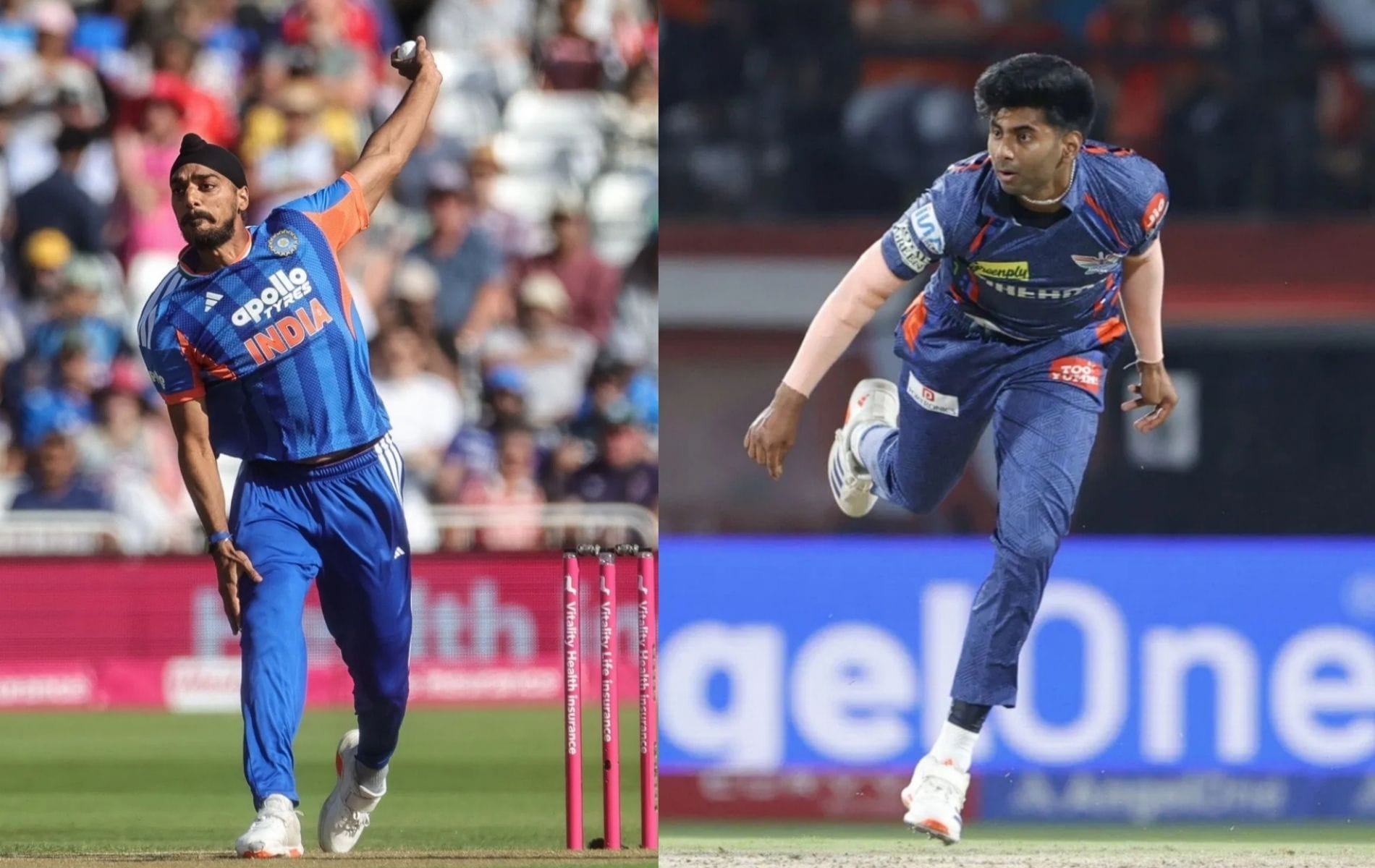 Mayank Yadav vs Arshdeep Singh - Comparing their stats after bowling in 25 T20s