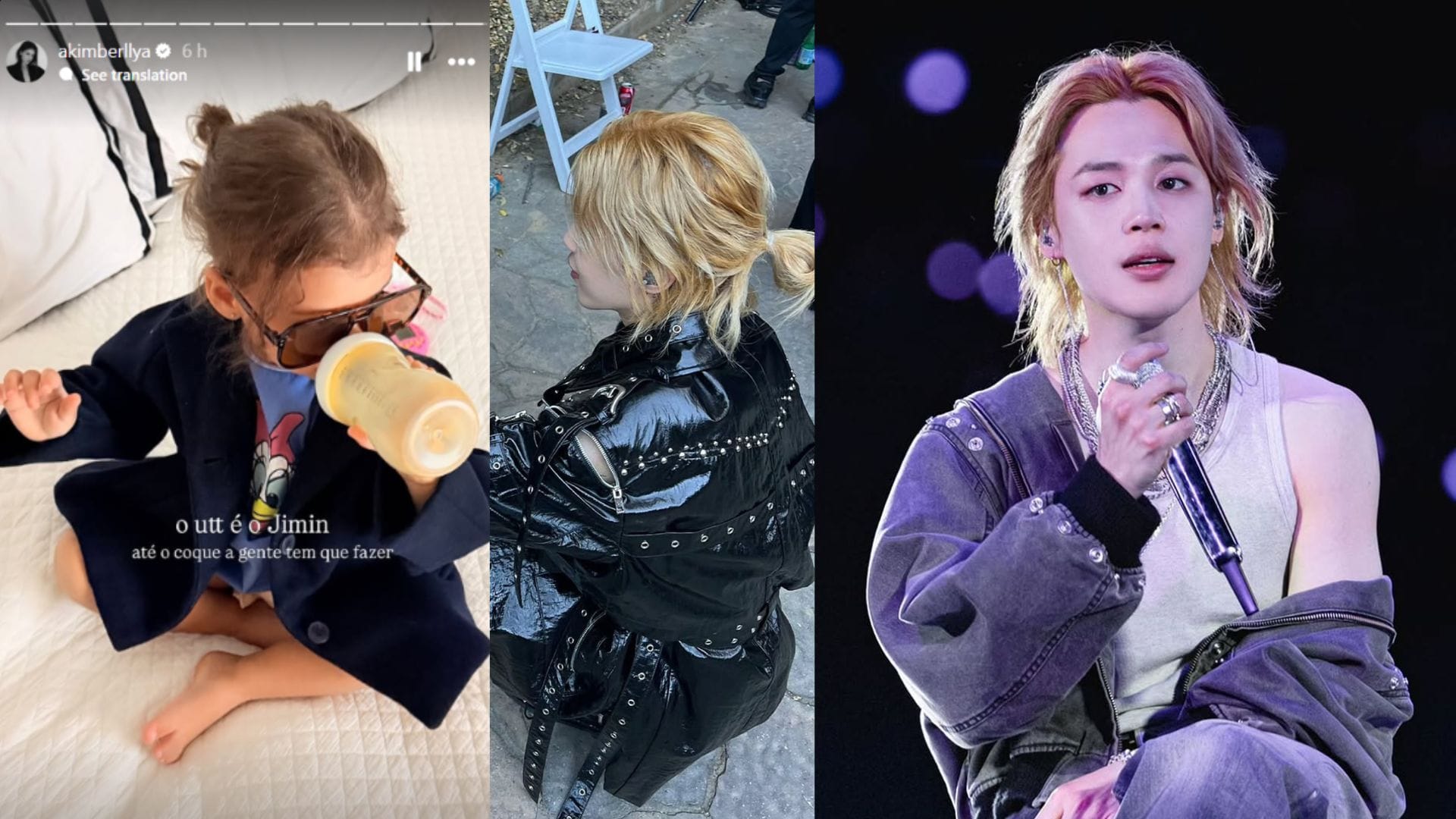 "What a cute crossover" - Fans react as Amanda Kimberlly shares that Neymar Jr's daughter Helena is an ARMY and biases BTS' Jimin