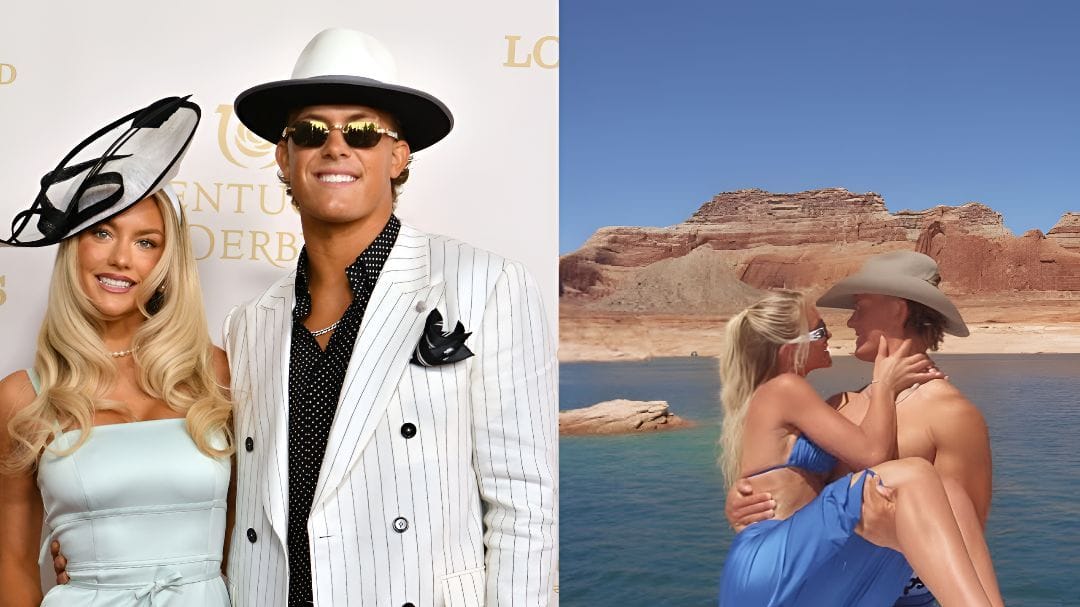 Jaxson Dart's GF Marissa Ayers poses in dragonfruit pink bikini while basking in "Aloha Oahu" vibes amid Giants QB's training camp