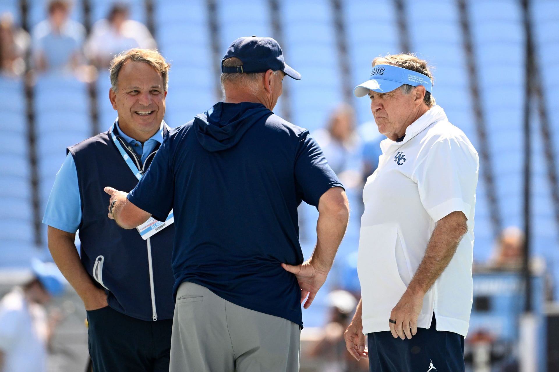 "Guy's a total loser" "Bill Belichick next": Fans react as North Carolina GM Michael Lombardi gets placed on paid administrative leave