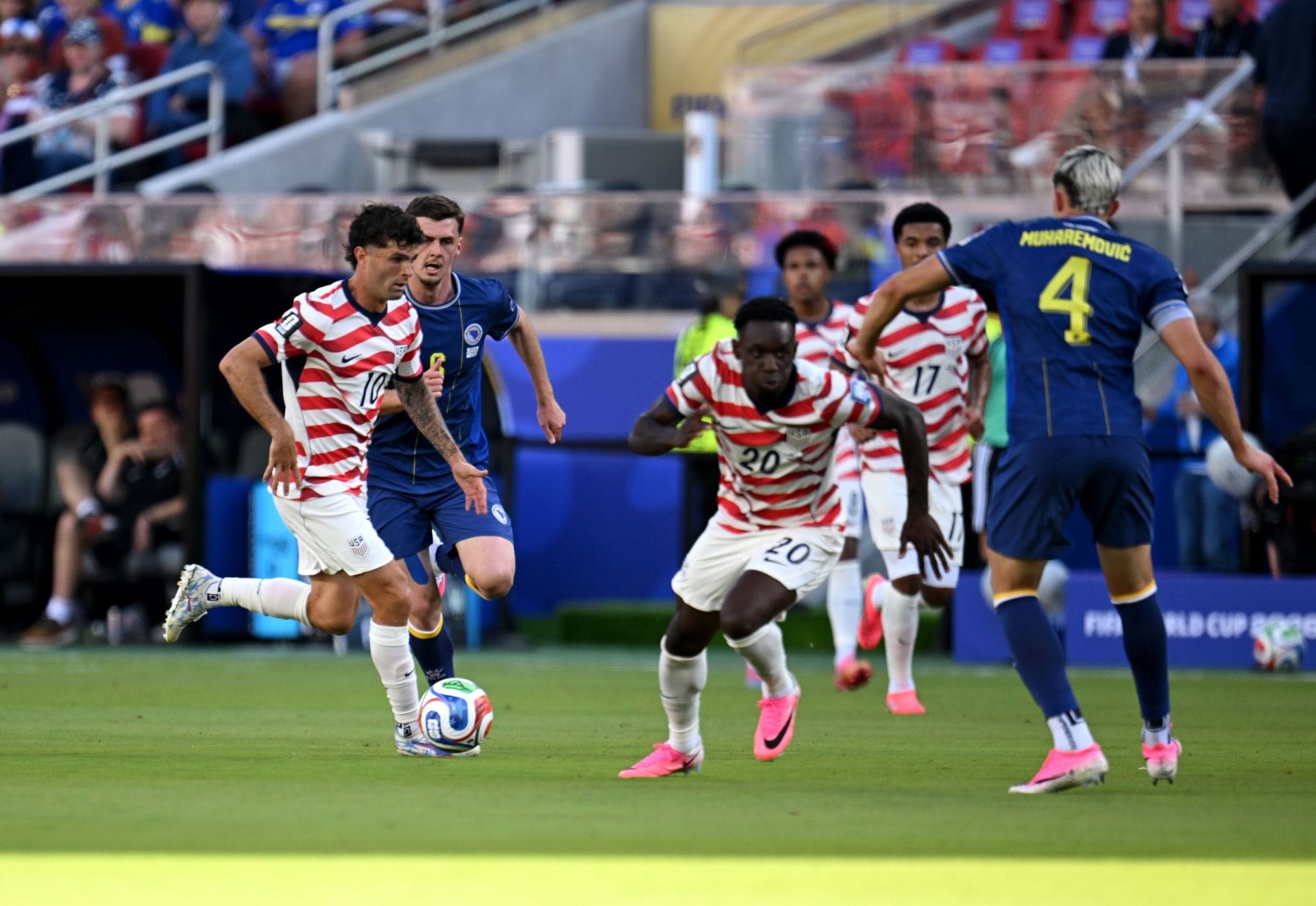 USA 2-0 Bosnia and Herzegovina: 5 talking points as 10-man hosts progress | 2026 FIFA World Cup