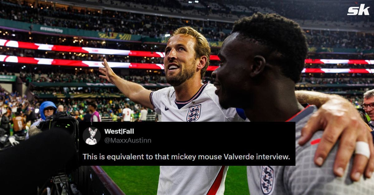 "Easier to understand", "Give the man a throat lozenge" - Fans react as Harry Kane loses his voice in interview after FIFA World Cup Ro16 win