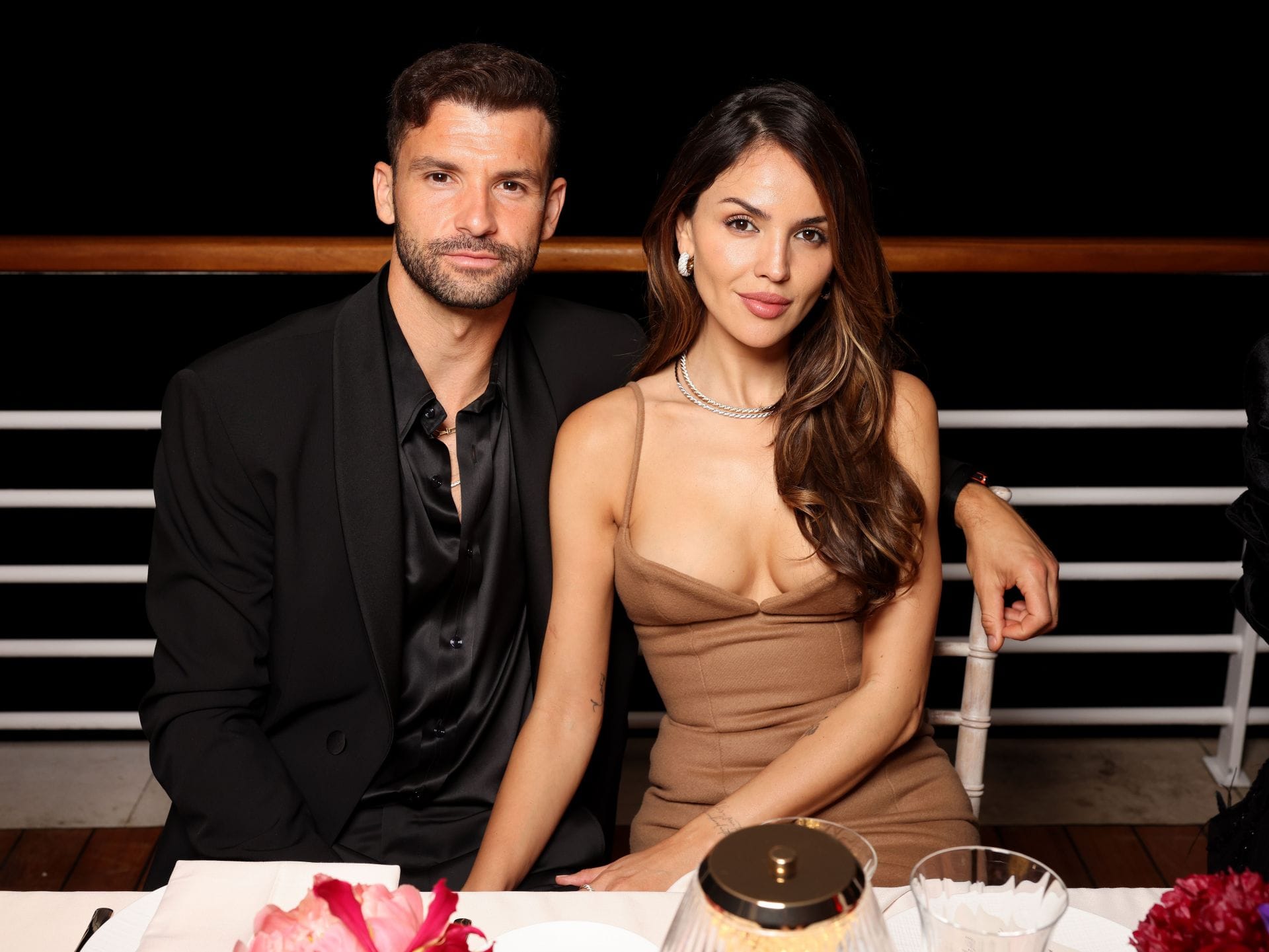 Grigor Dimitrov's girlfriend Eiza Gonzalez's dramatic celebration steals the show as Bulgarian reaches Wimbledon 4R