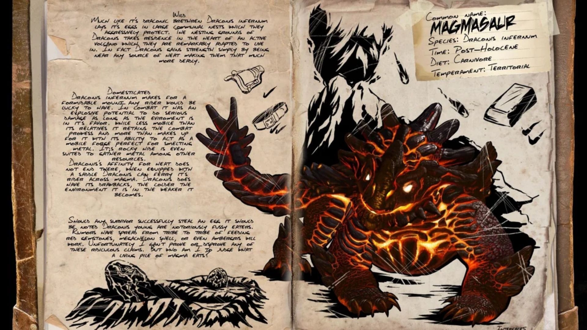 How to tame Magmasaur in ARK Survival Ascended Genesis 1